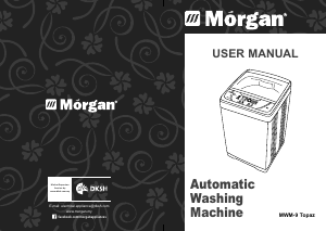 Handleiding Morgan MWM-9 Topaz Wasmachine