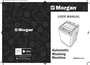 Manual Morgan MWM-Rena 7FA Washing Machine