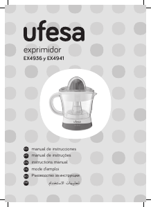 Handleiding Ufesa EX4936 Citruspers