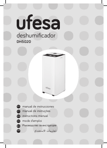 Manual de uso Ufesa DH5020 Deshumidificador