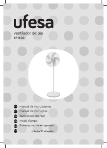 Manual de uso Ufesa SF1400 Ventilador