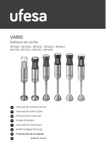 Manual Ufesa BP4752 Vario Varinha mágica