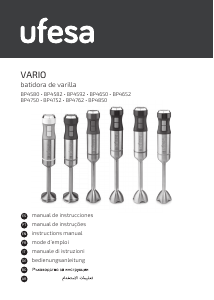 Manual Ufesa BP4652 Vario Hand Blender