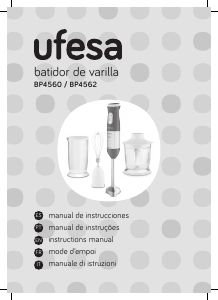 Manual Ufesa BP4560 Varinha mágica