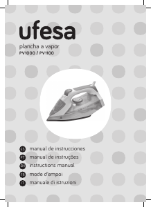 Manual Ufesa PV1100C Ferro
