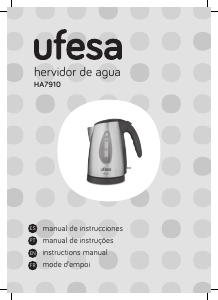 Handleiding Ufesa HA7910 Waterkoker