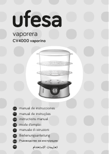Mode d’emploi Ufesa CV4000 Vaporino Cuiseur vapeur