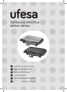 Mode d’emploi Ufesa BB7650 Gril de table