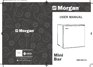 Manual Morgan MMB-NB61LSL Refrigerator