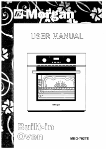 Manual Morgan MBO-702TE Oven