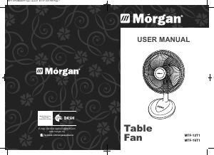 Handleiding Morgan MTF-12T1 Ventilator