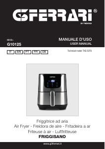 Manual G3 Ferrari G10125 Friggisano Deep Fryer