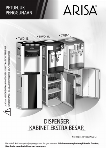 Panduan Arisa DWD-1L Dispenser Air