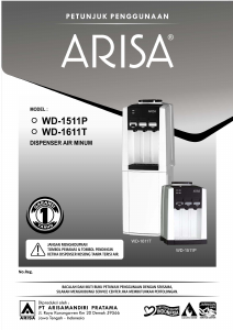 Panduan Arisa WD-1511P Dispenser Air