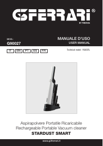 Manual G3 Ferrari G90027 Stardust Smart Handheld Vacuum