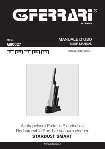 Manual G3 Ferrari G90027 Stardust Smart Aspirador de mão