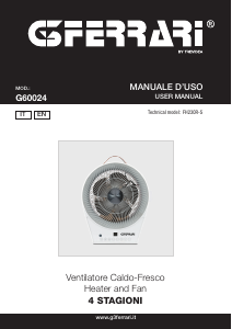 Manual G3 Ferrari G60024 4 Stagioni Heater