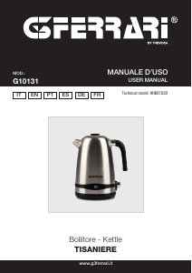 Manual G3 Ferrari G10131 Tisaniere Kettle