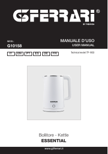 Manual G3 Ferrari G10158 Essential Kettle