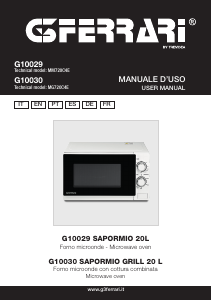 Manuale G3 Ferrari G10029 Sapormio Microonde