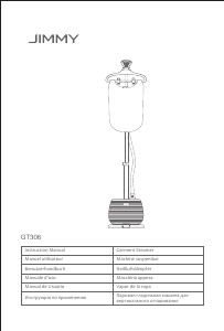 Manuale Jimmy GT306 Vaporizzatore indumenti