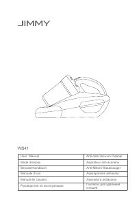 Manual Jimmy WB41 Handheld Vacuum