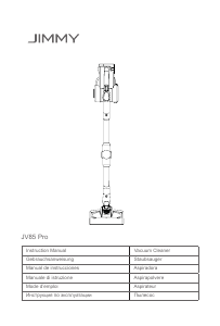 Manual Jimmy JV85 Vacuum Cleaner