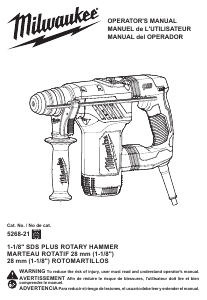 Manual Milwaukee 5359-21 Rotary Hammer