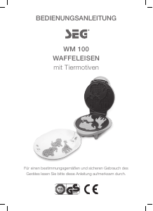 Handleiding SEG WM 100 Wafelijzer