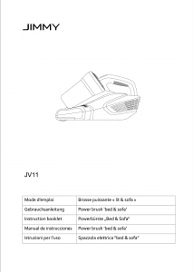 Manual de uso Jimmy JV11 Aspirador de mano