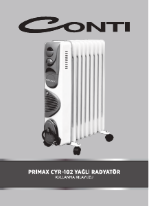 Kullanım kılavuzu Conti CYR-102 Isıtıcı