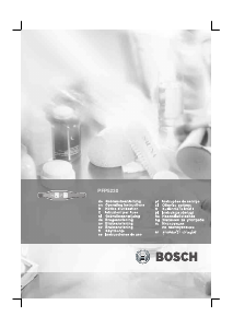 Használati útmutató Bosch PFP5230 Melegítőpárna