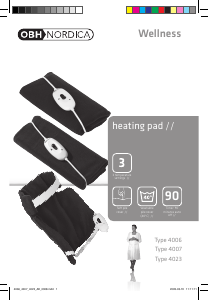 Manual OBH Nordica 4023 Heating Pad