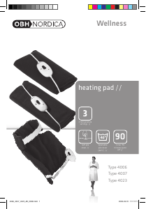 Manual OBH Nordica 4006 Heating Pad