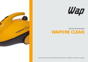 Manual WAP Wapore Clean Máquina de limpar a vapor