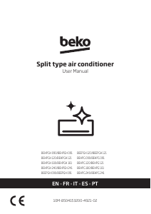 Handleiding BEKO BEHPG 180 Airconditioner