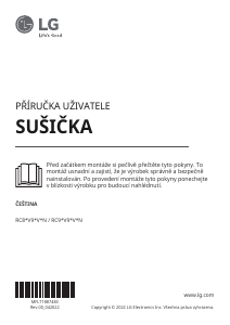 Manuál LG RC91V9AV3N Sušák
