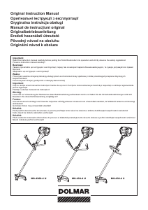 Manuál Dolmar MS-430.4C Strunová sekačka