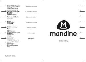 Manual de uso Mandine MMO20DSZ-16 Microondas