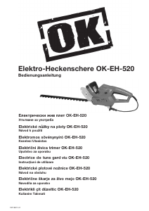 Kullanım kılavuzu OK OK-EH-520 Çalı makası