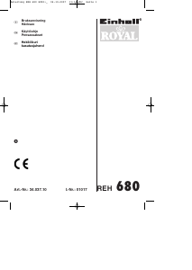 Käyttöohje Royal REH-680 Pensasleikkuri