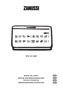Manual de uso Zanussi ZFC 631 WAP Congelador