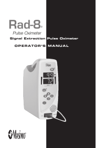 Handleiding Masimo Rad-8 Pulse-oxymeter