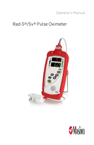 Handleiding Masimo Rad-5 Pulse-oxymeter