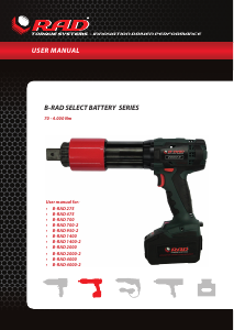 Manual RAD B-RAD 4000 Impact Wrench