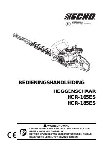 Handleiding Echo HCR-165ES Heggenschaar