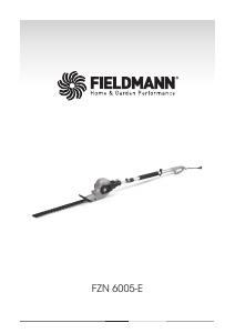 Instrukcja Fieldmann FZN 6005-E Nożyce do żywopłotu