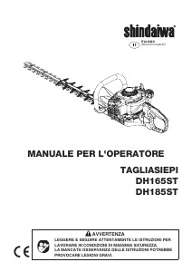 Manuale Shindaiwa DH165ST Tagliasiepi