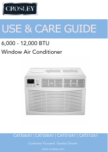 Manual Crosley CATS06A1 Air Conditioner