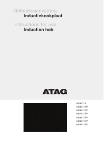 Handleiding ATAG HI06471EV Kookplaat